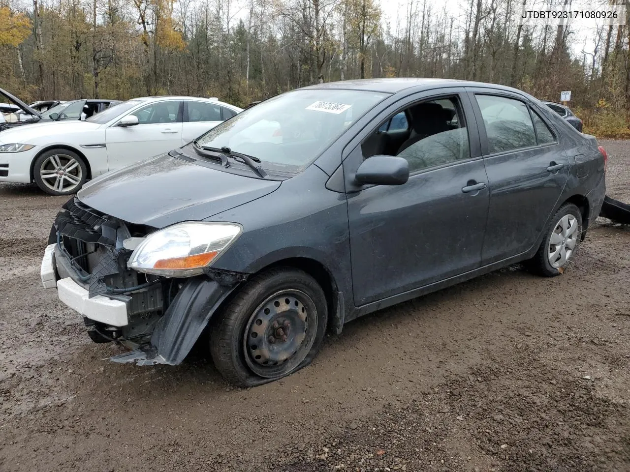 2007 Toyota Yaris VIN: JTDBT923171080926 Lot: 76875364