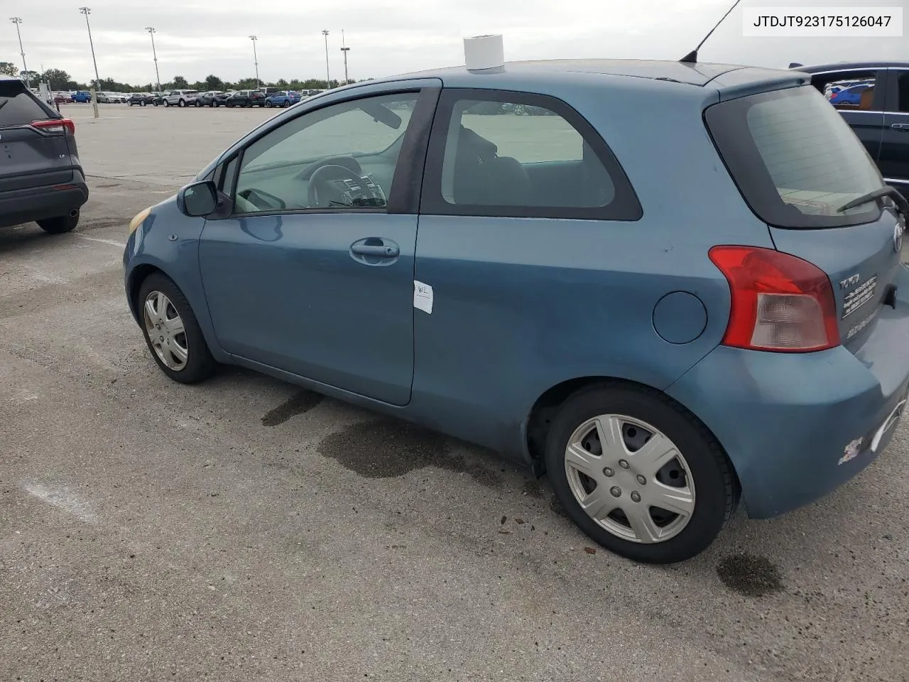 JTDJT923175126047 2007 Toyota Yaris