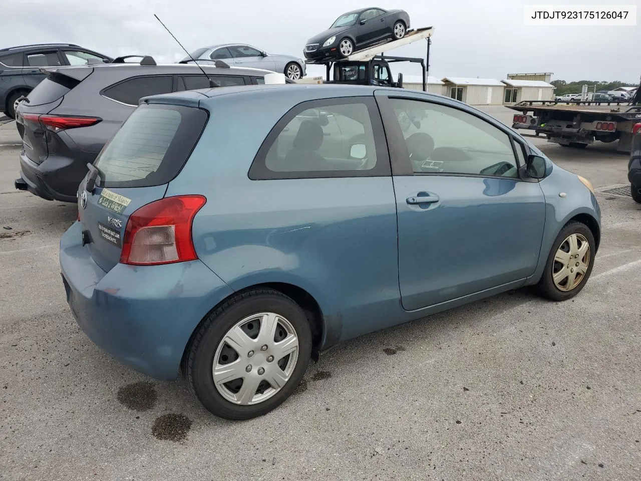 JTDJT923175126047 2007 Toyota Yaris