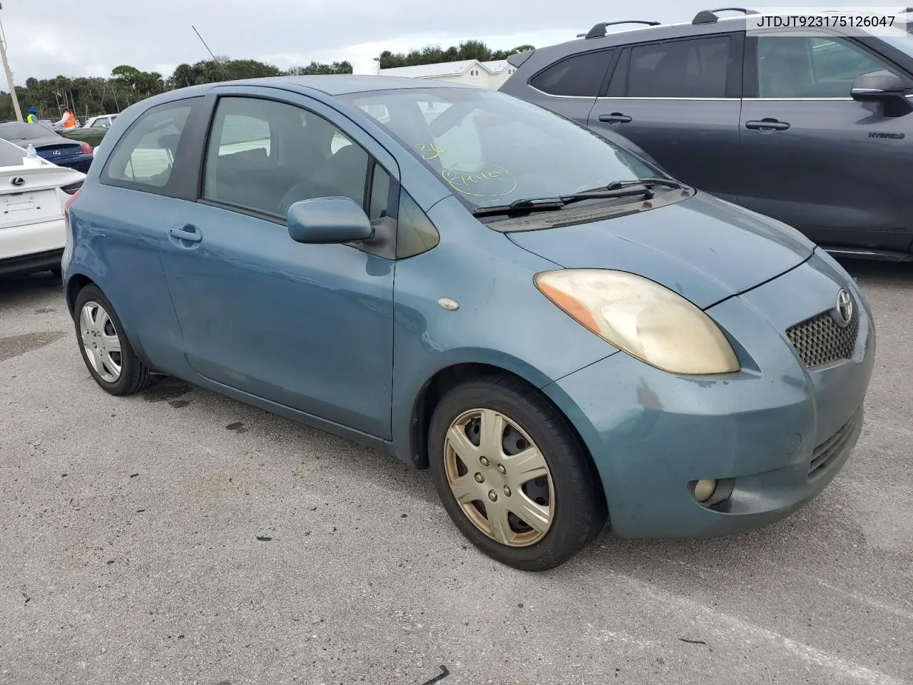 JTDJT923175126047 2007 Toyota Yaris