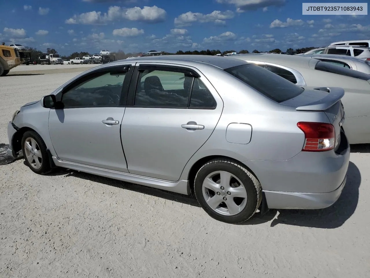 2007 Toyota Yaris VIN: JTDBT923571083943 Lot: 77296994