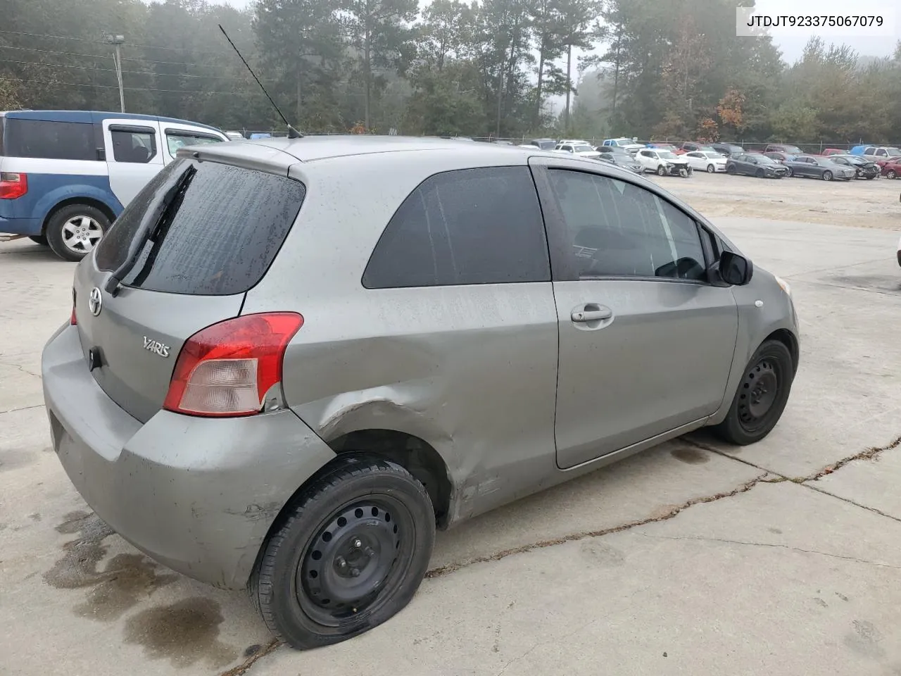 2007 Toyota Yaris VIN: JTDJT923375067079 Lot: 77324454