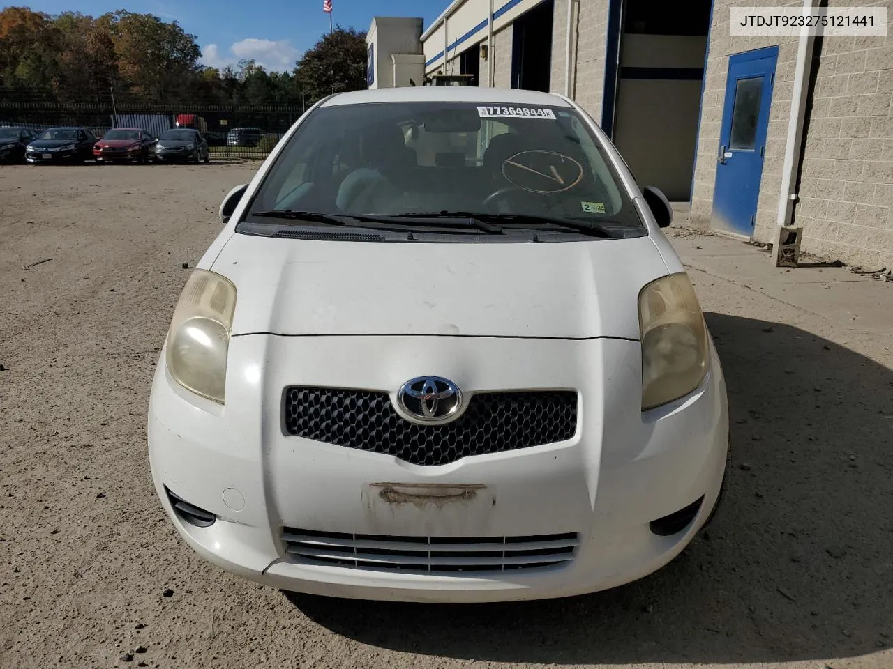 2007 Toyota Yaris VIN: JTDJT923275121441 Lot: 77364844