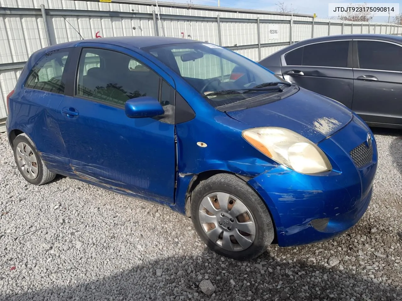 2007 Toyota Yaris VIN: JTDJT923175090814 Lot: 77754424