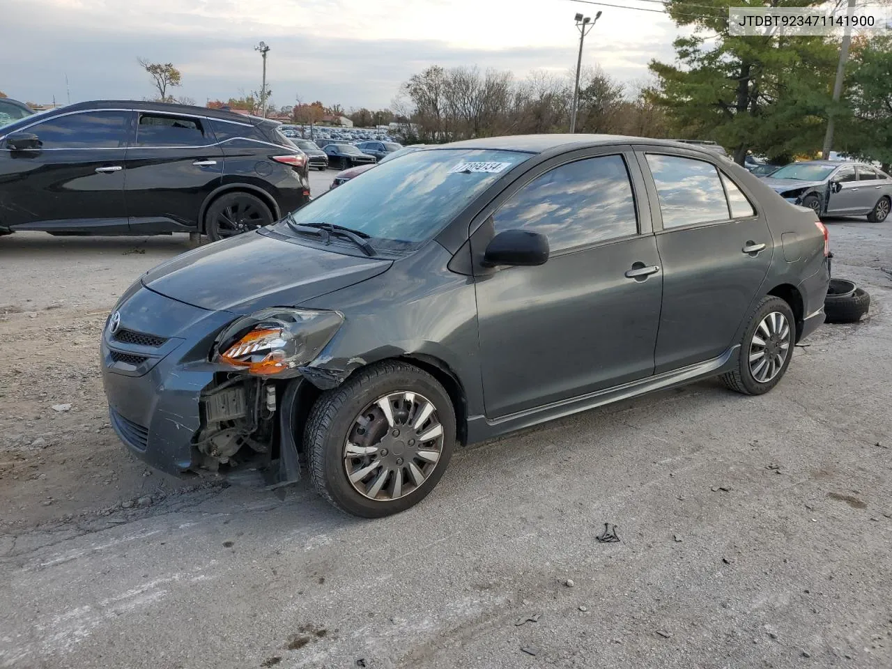 2007 Toyota Yaris VIN: JTDBT923471141900 Lot: 77869134