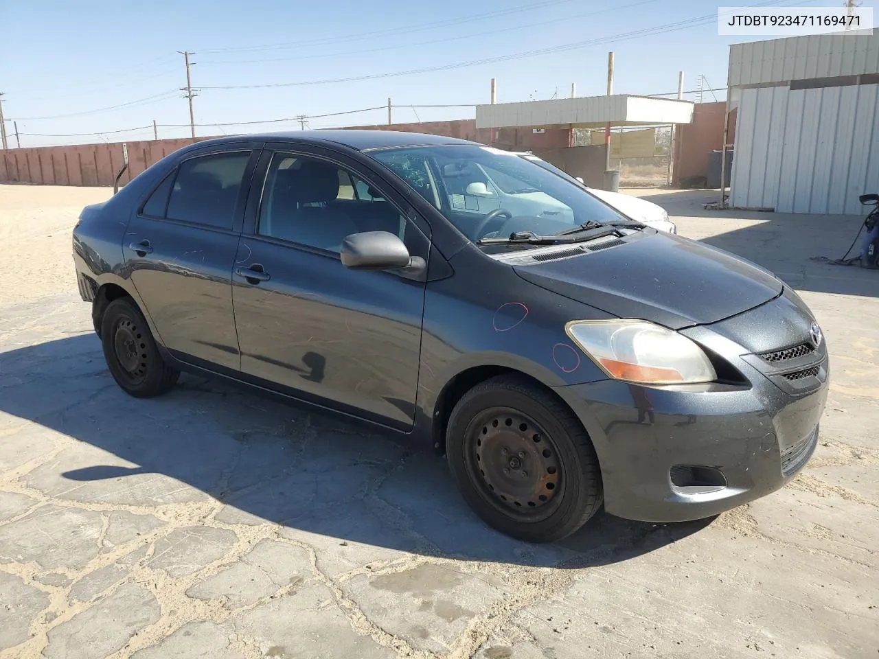 2007 Toyota Yaris VIN: JTDBT923471169471 Lot: 77965004