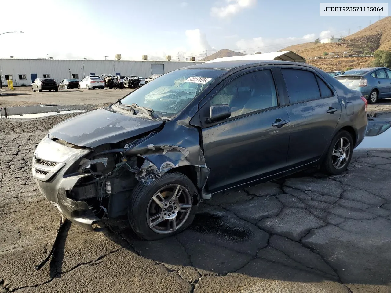 2007 Toyota Yaris VIN: JTDBT923571185064 Lot: 78031594