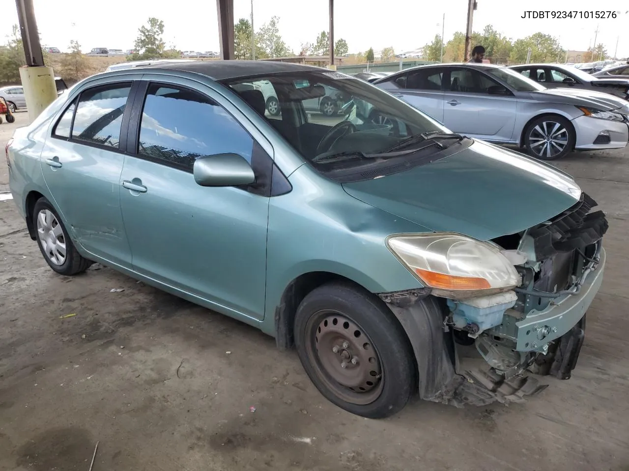 2007 Toyota Yaris VIN: JTDBT923471015276 Lot: 78252844