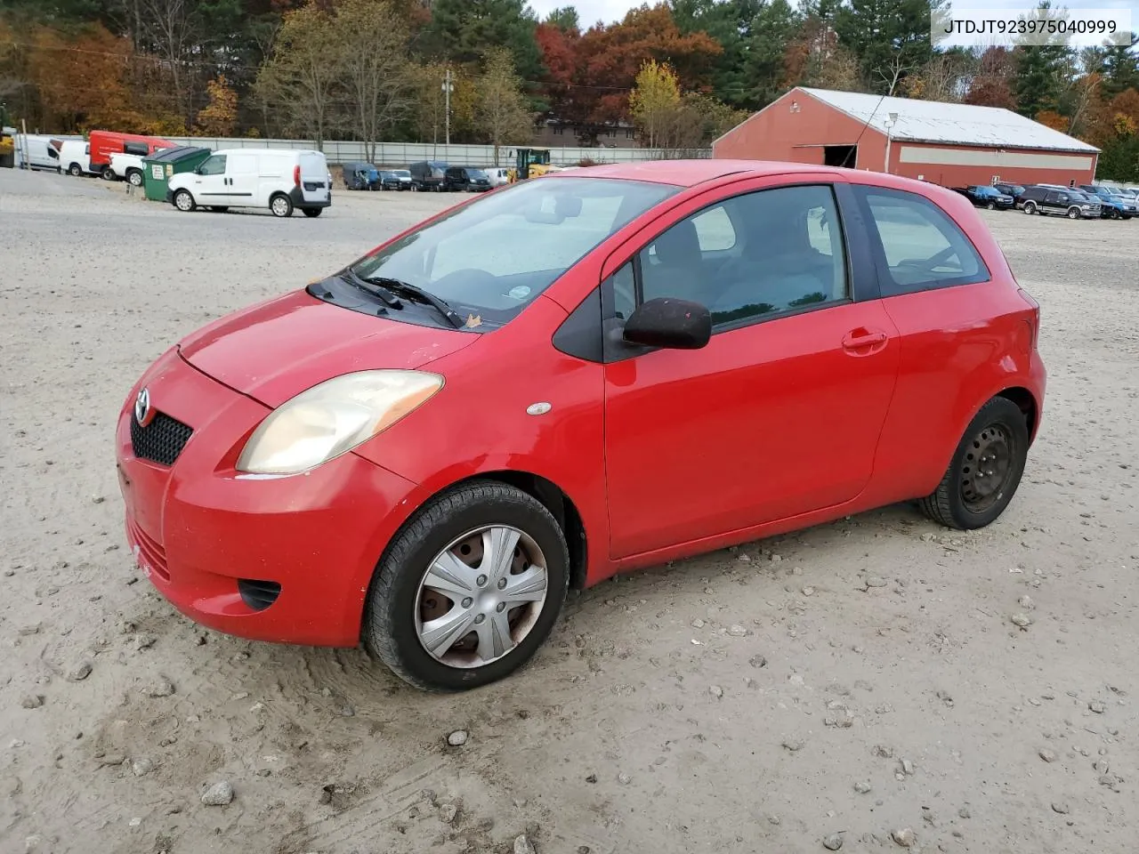 2007 Toyota Yaris VIN: JTDJT923975040999 Lot: 78310124