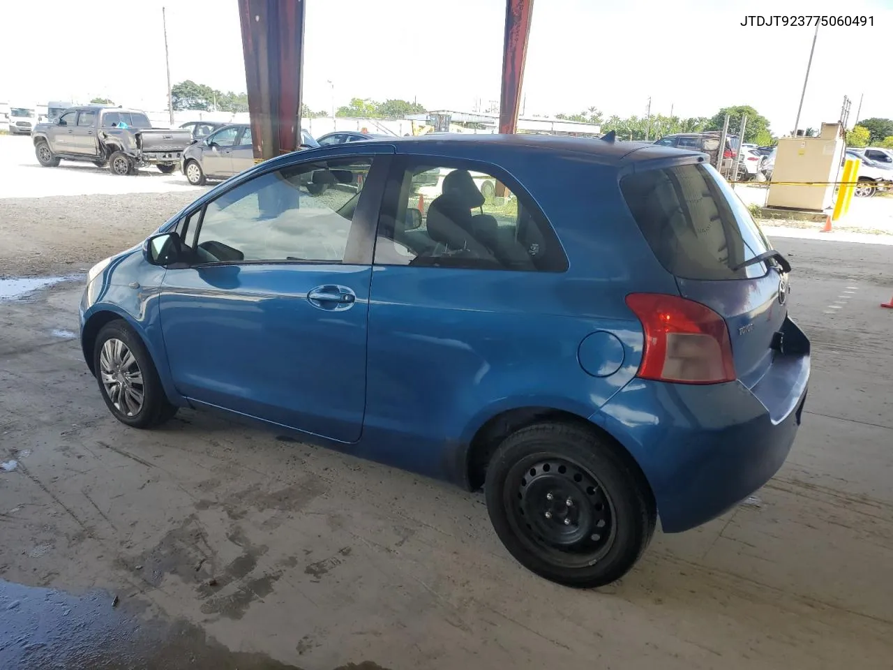 2007 Toyota Yaris VIN: JTDJT923775060491 Lot: 78741114