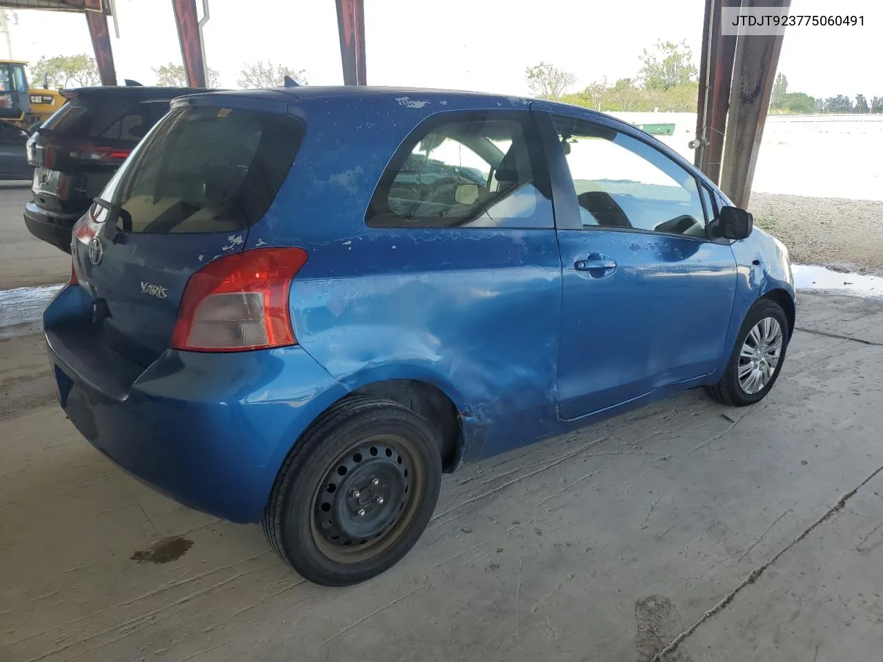 2007 Toyota Yaris VIN: JTDJT923775060491 Lot: 78741114