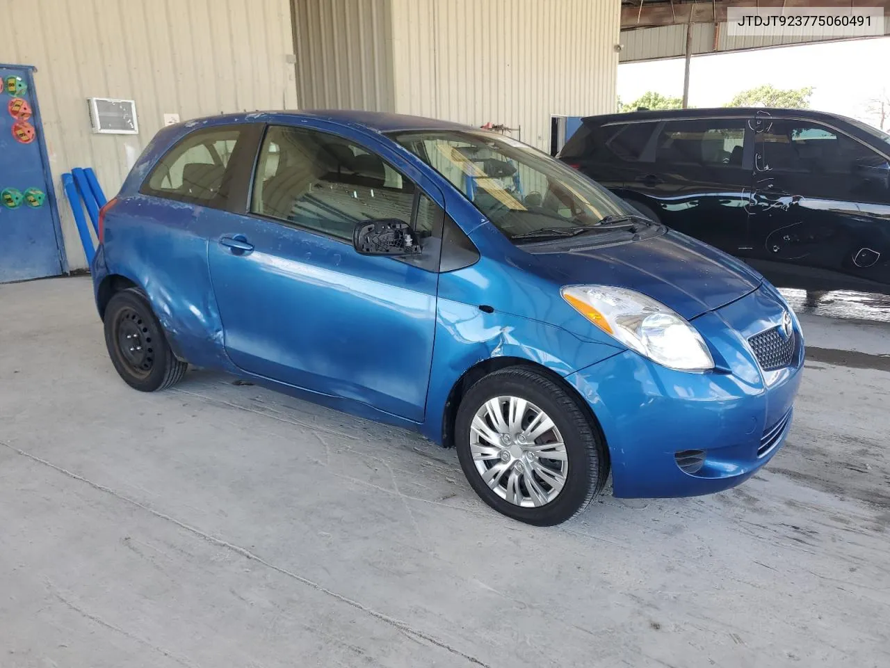 2007 Toyota Yaris VIN: JTDJT923775060491 Lot: 78741114