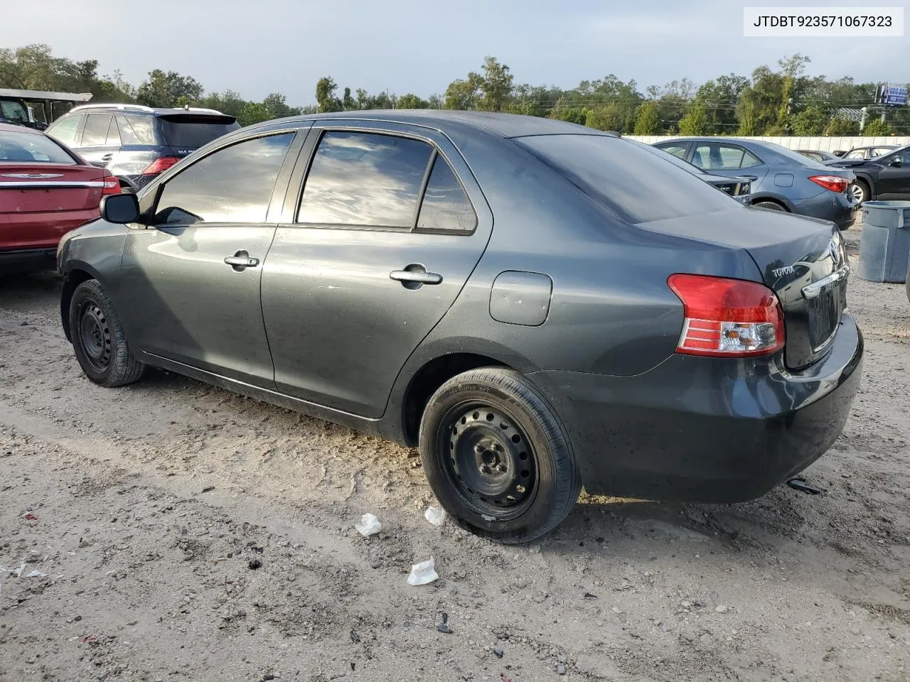 2007 Toyota Yaris VIN: JTDBT923571067323 Lot: 78952344