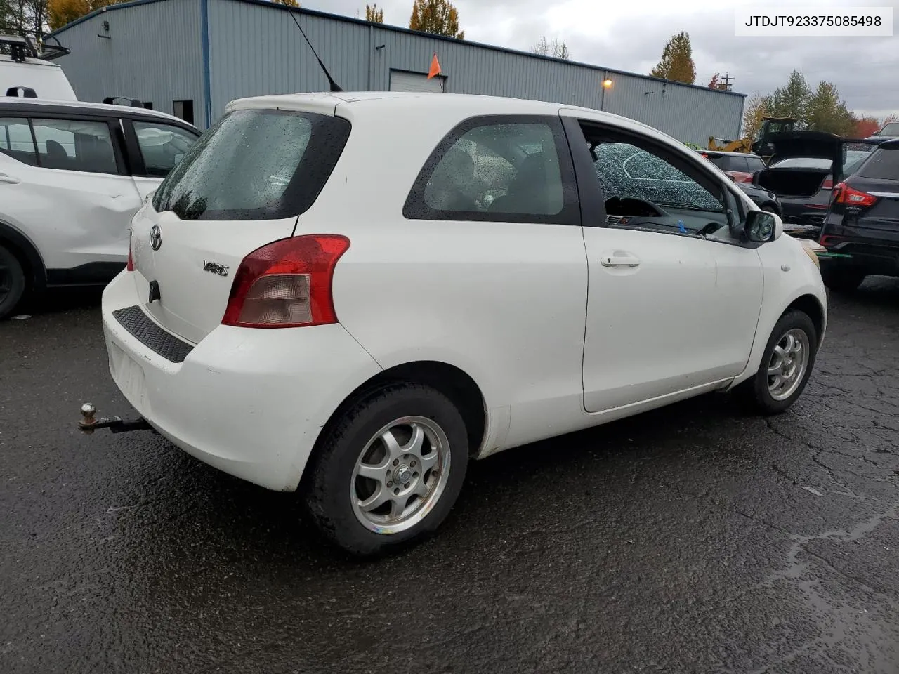 2007 Toyota Yaris VIN: JTDJT923375085498 Lot: 79081274