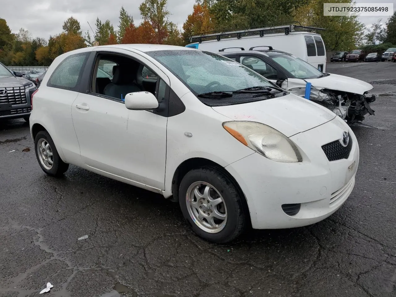 2007 Toyota Yaris VIN: JTDJT923375085498 Lot: 79081274