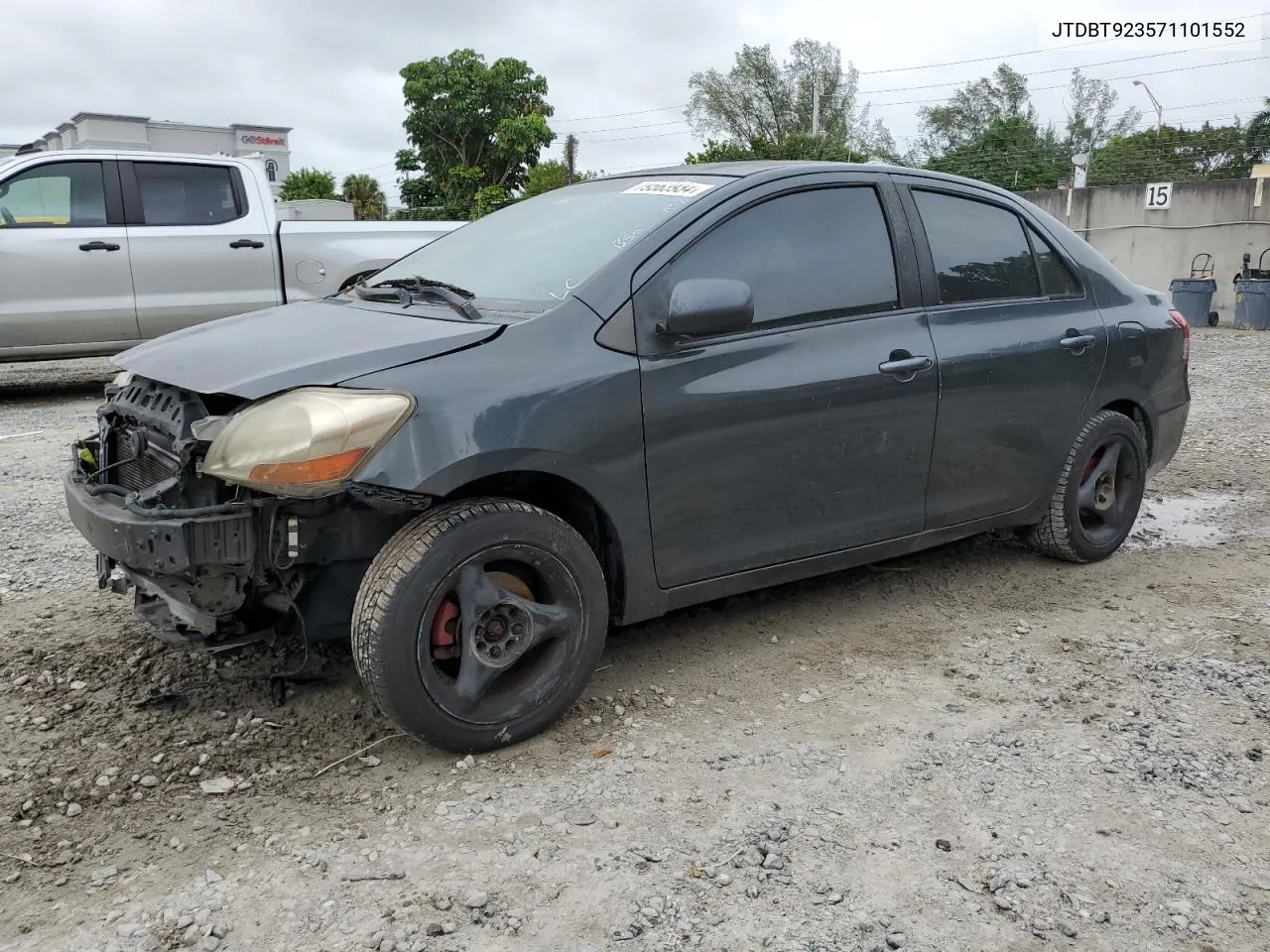 2007 Toyota Yaris VIN: JTDBT923571101552 Lot: 79563934