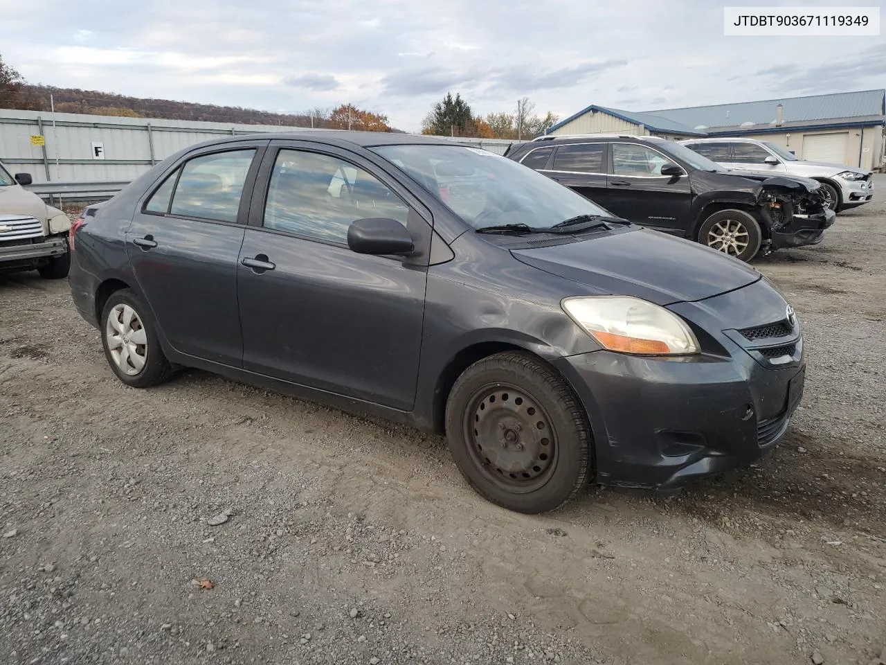 2007 Toyota Yaris VIN: JTDBT903671119349 Lot: 79591274