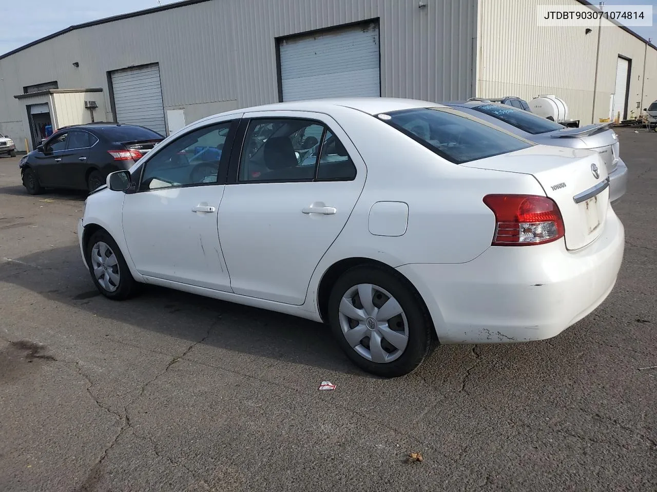 2007 Toyota Yaris VIN: JTDBT903071074814 Lot: 80128224