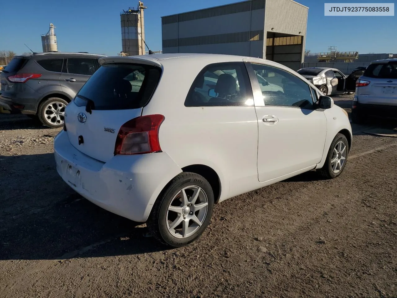 2007 Toyota Yaris VIN: JTDJT923775083558 Lot: 80324864