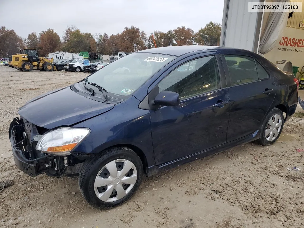 2007 Toyota Yaris VIN: JTDBT923971125188 Lot: 80342504