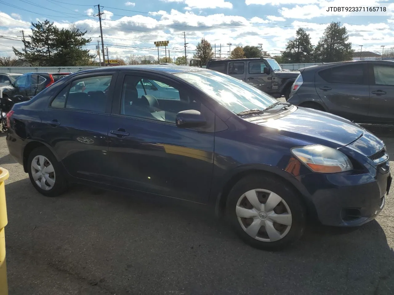 2007 Toyota Yaris VIN: JTDBT923371165718 Lot: 80348494