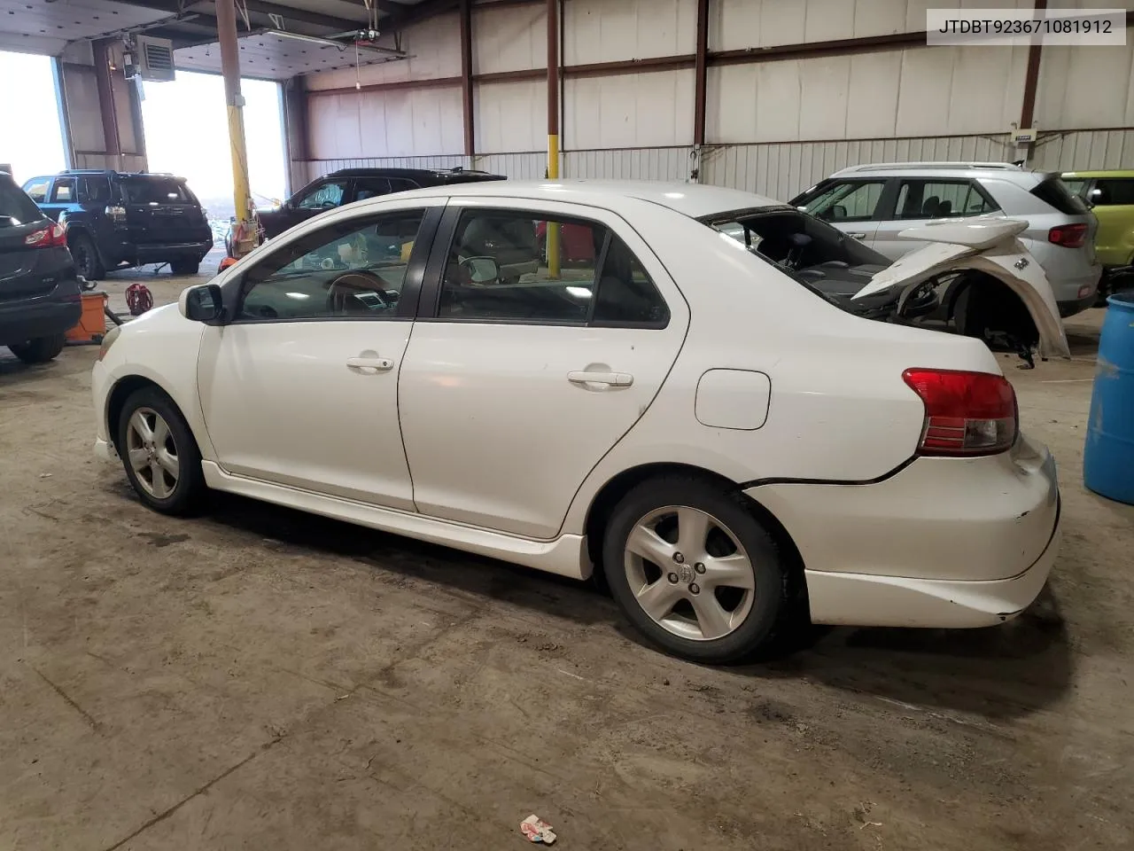 JTDBT923671081912 2007 Toyota Yaris