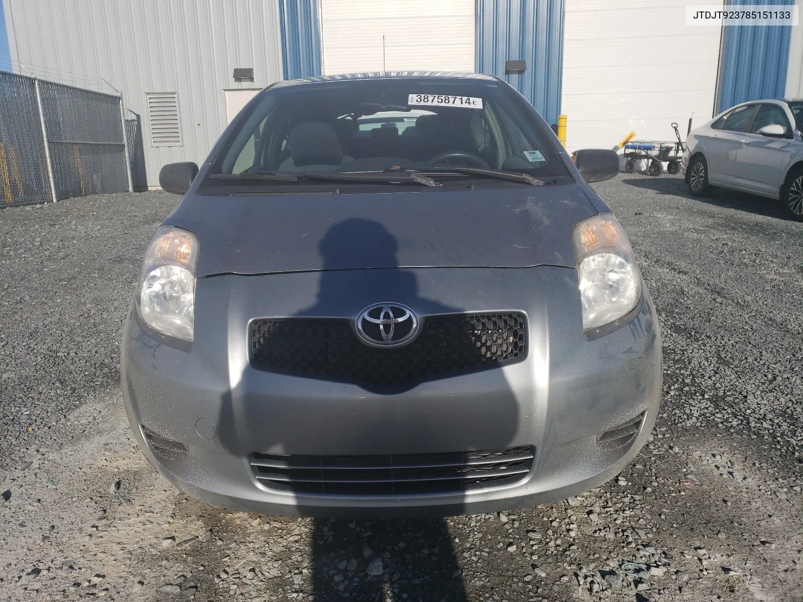 2008 Toyota Yaris VIN: JTDJT923785151133 Lot: 38758714