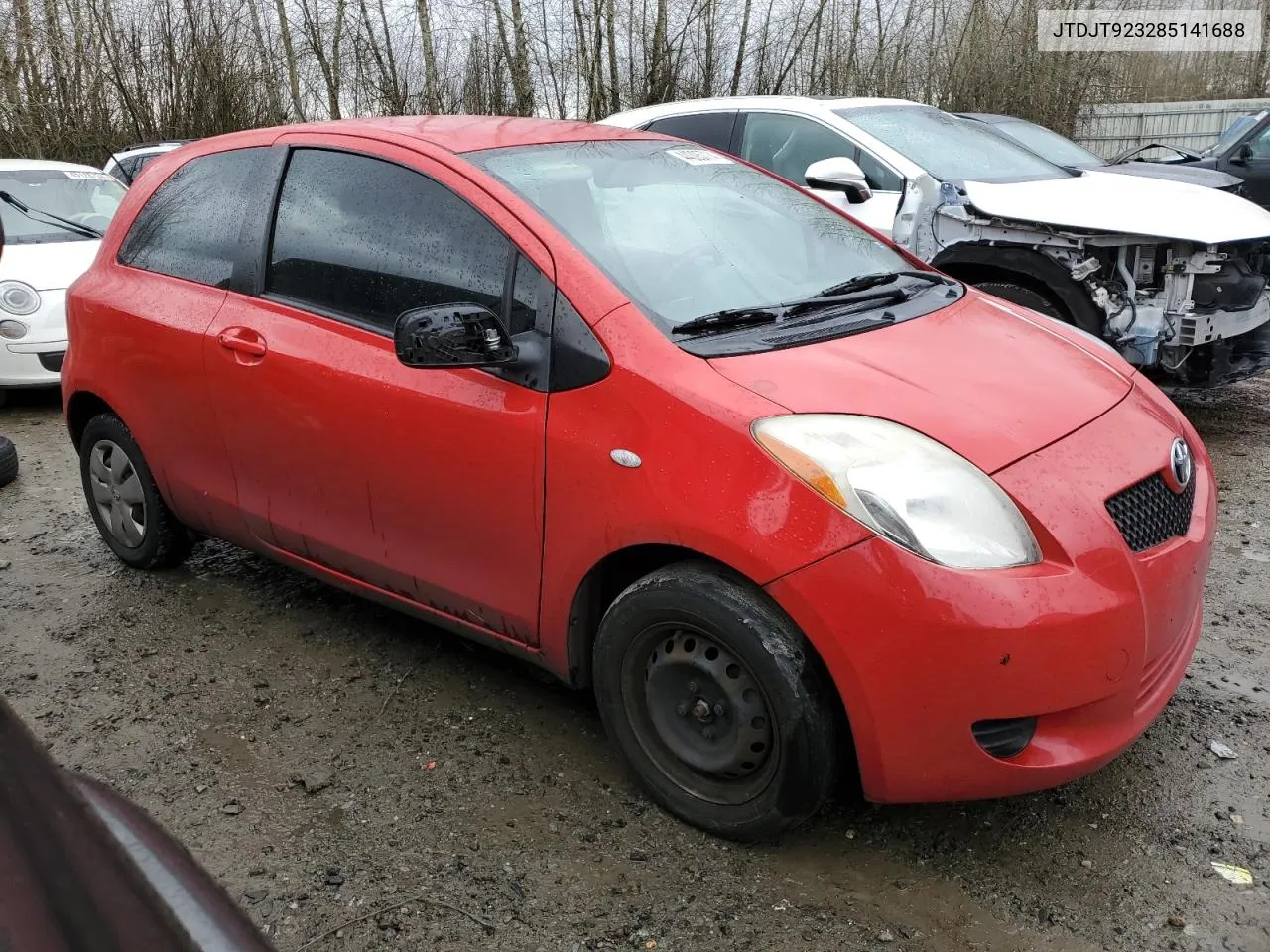 2008 Toyota Yaris VIN: JTDJT923285141688 Lot: 44395714