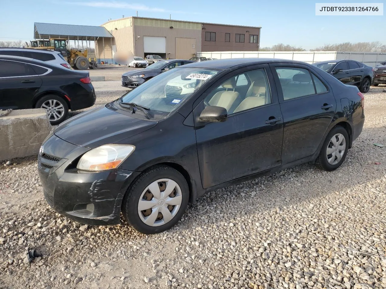 2008 Toyota Yaris VIN: JTDBT923381264766 Lot: 49015274