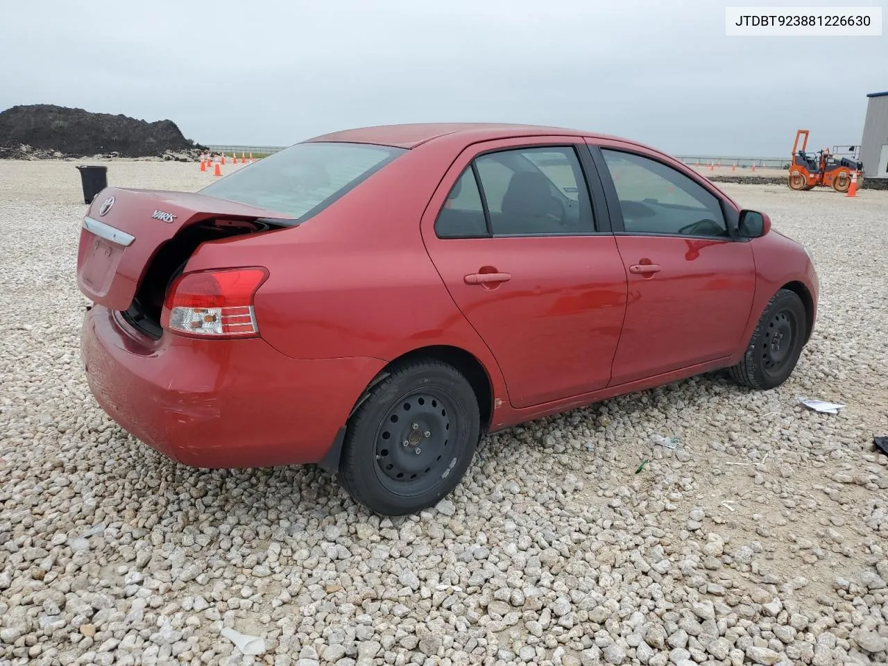 2008 Toyota Yaris VIN: JTDBT923881226630 Lot: 54695224