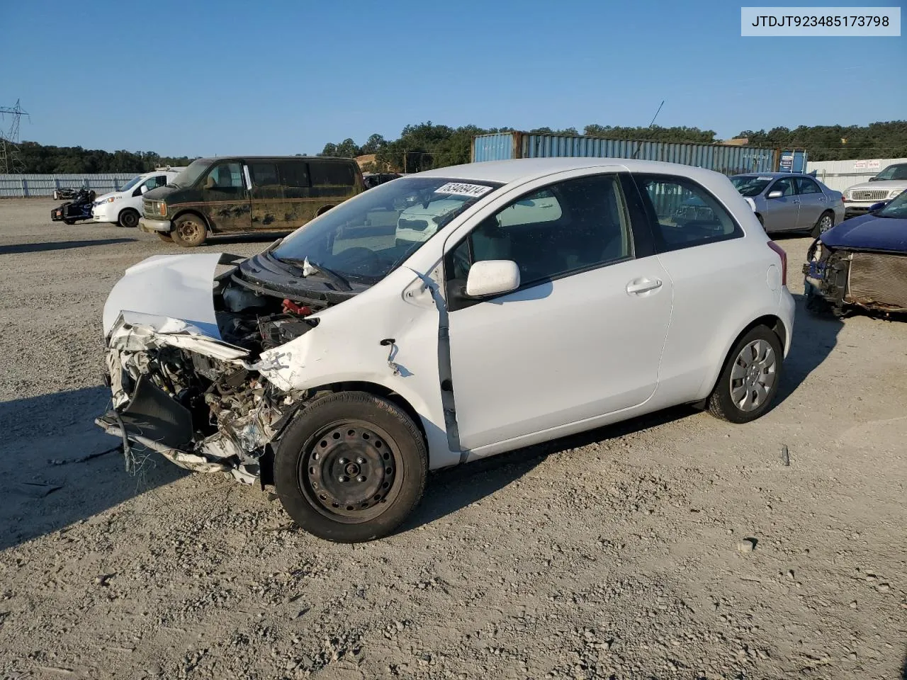 2008 Toyota Yaris VIN: JTDJT923485173798 Lot: 63469414