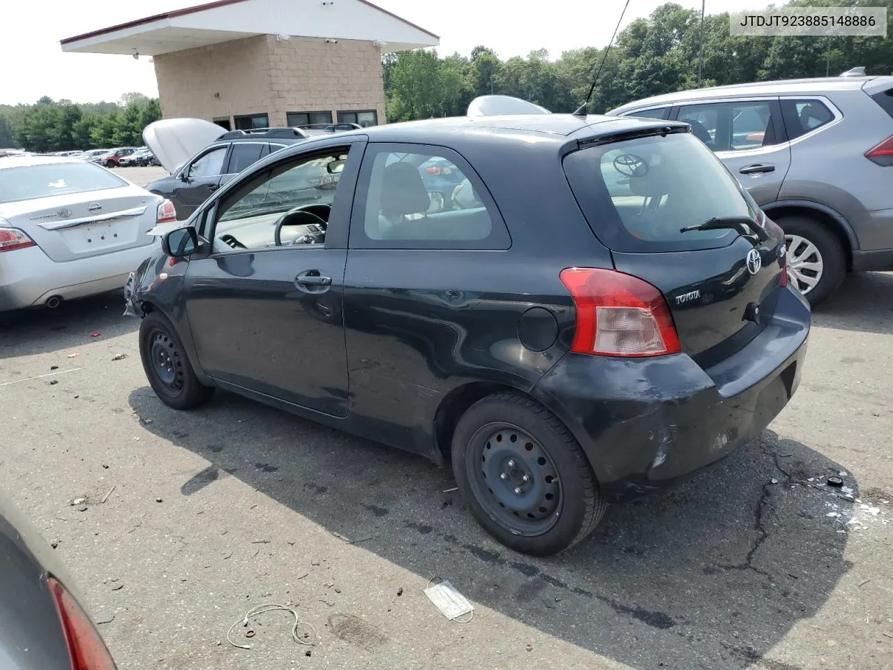 JTDJT923885148886 2008 Toyota Yaris