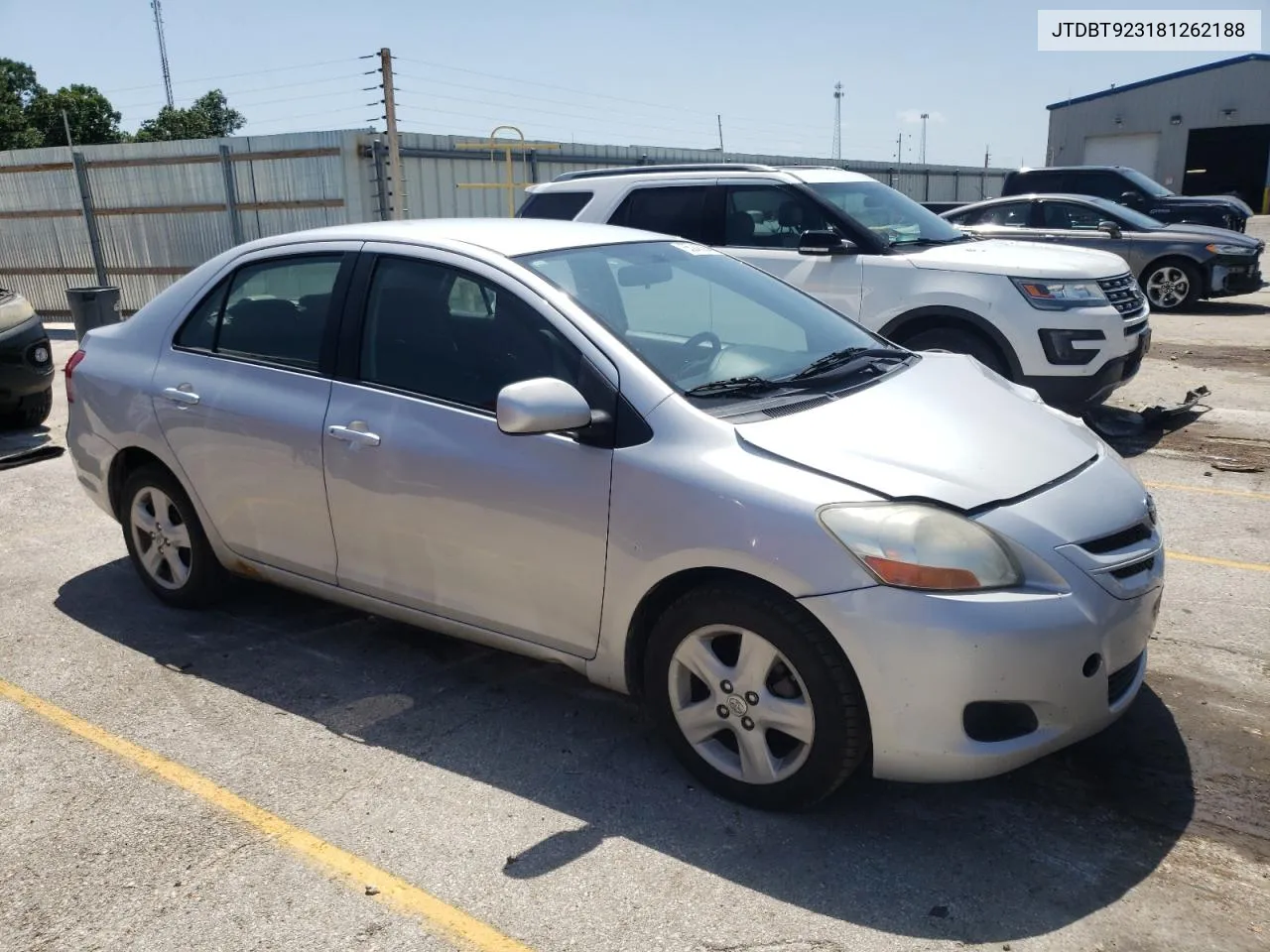 2008 Toyota Yaris VIN: JTDBT923181262188 Lot: 65245384