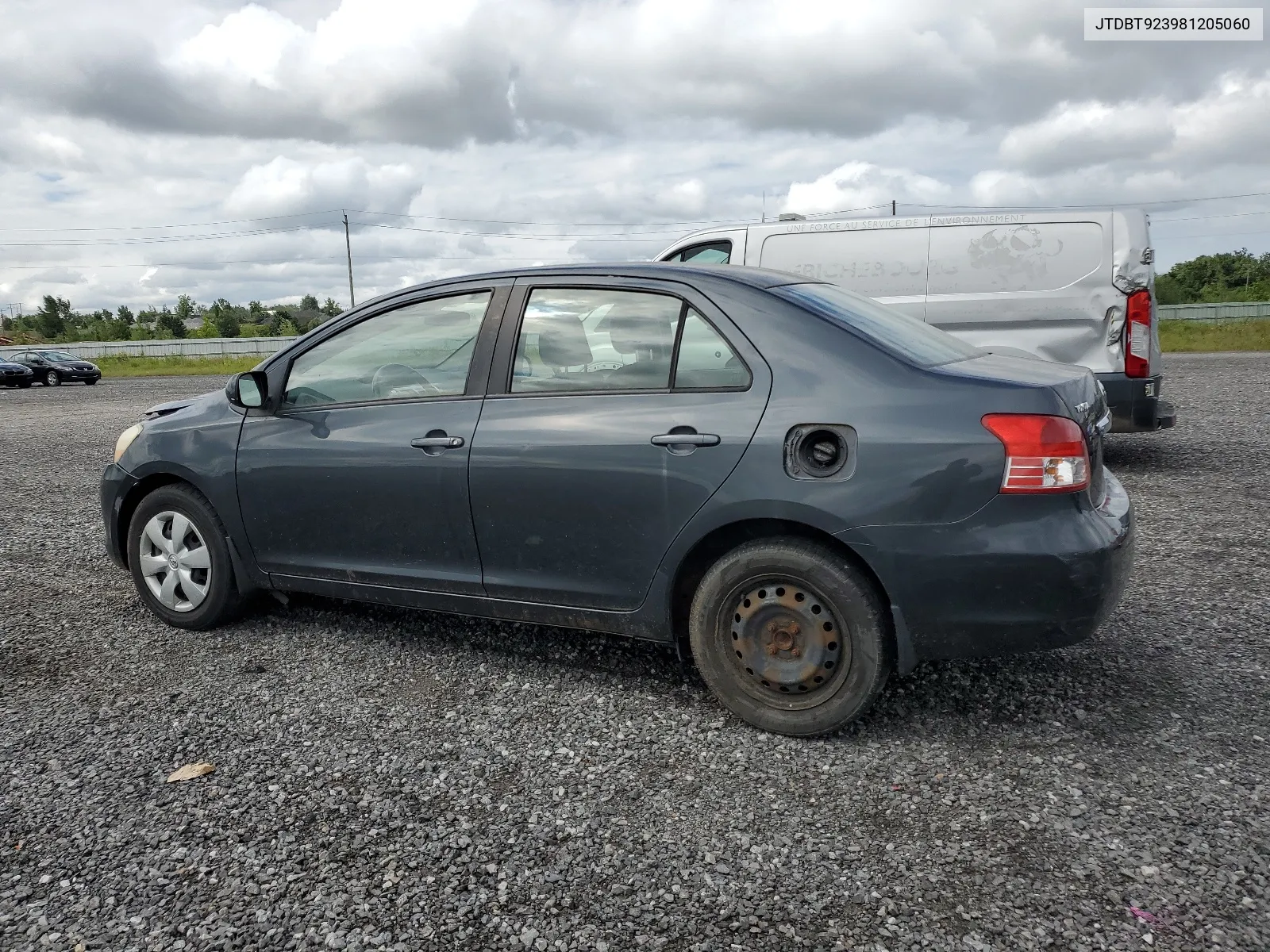 2008 Toyota Yaris VIN: JTDBT923981205060 Lot: 67765544