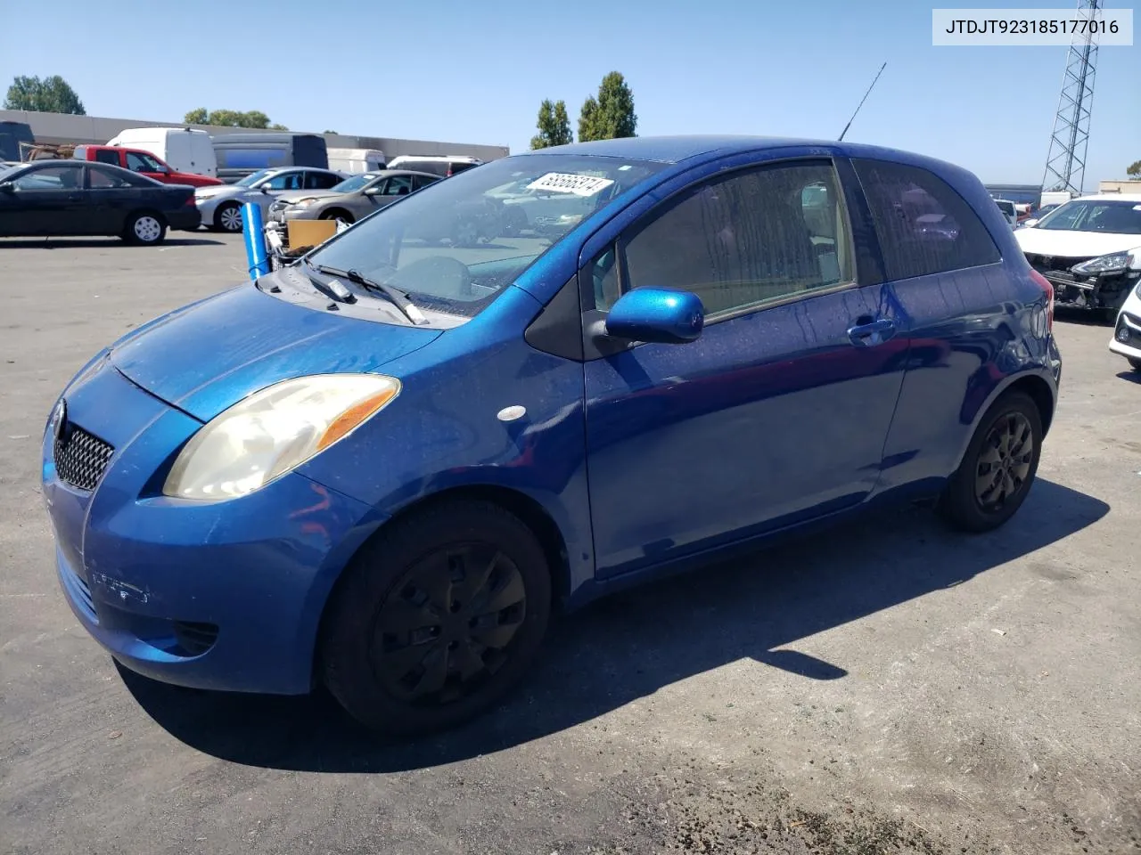 JTDJT923185177016 2008 Toyota Yaris