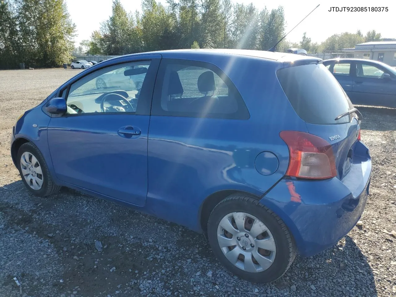 JTDJT923085180375 2008 Toyota Yaris