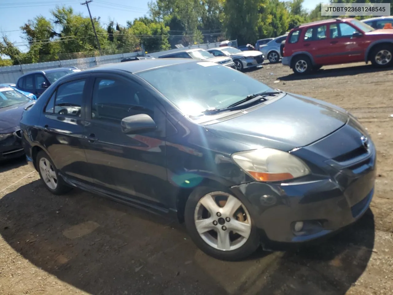 JTDBT923681248545 2008 Toyota Yaris