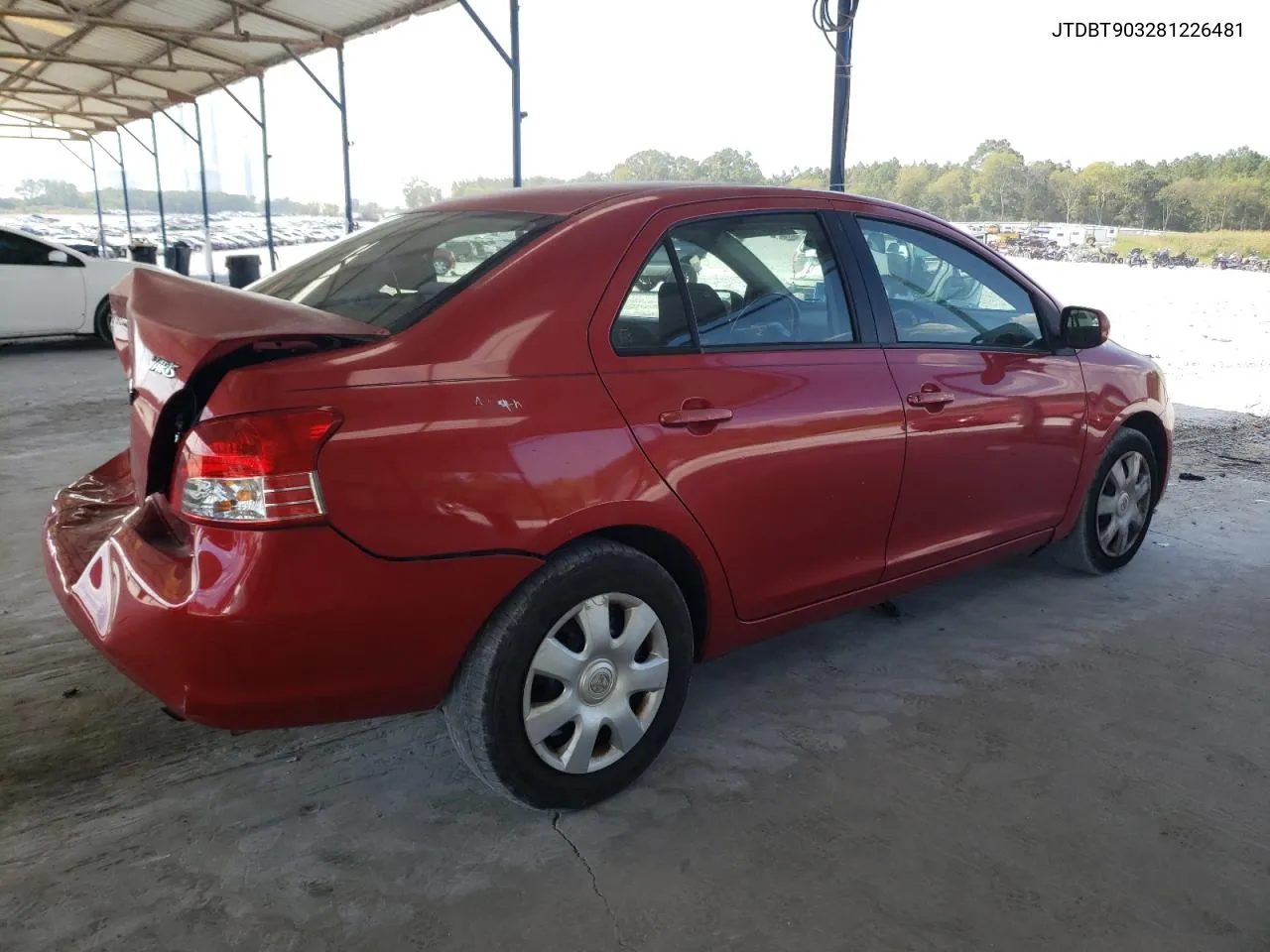 2008 Toyota Yaris VIN: JTDBT903281226481 Lot: 69431804