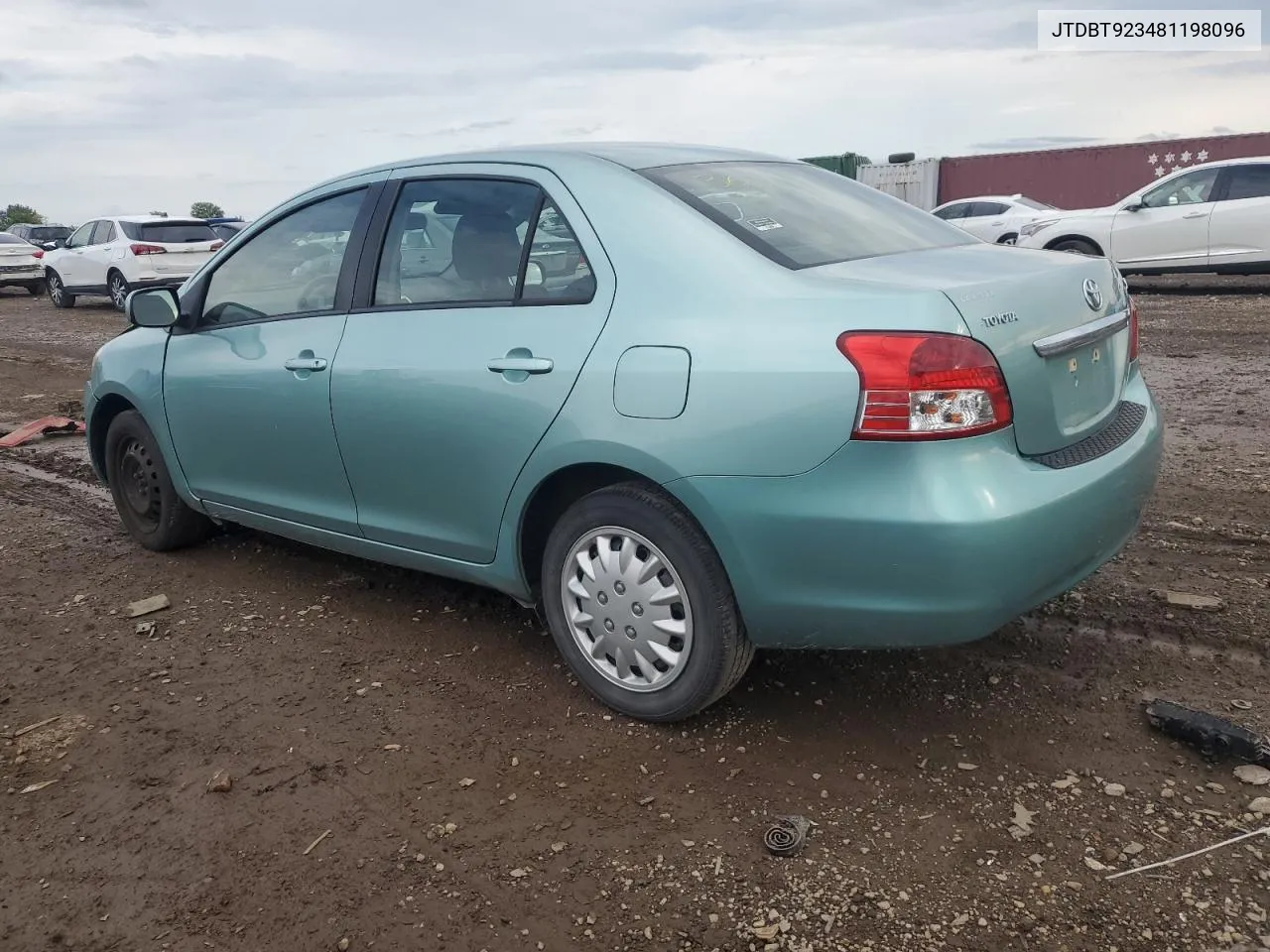 2008 Toyota Yaris VIN: JTDBT923481198096 Lot: 69436264