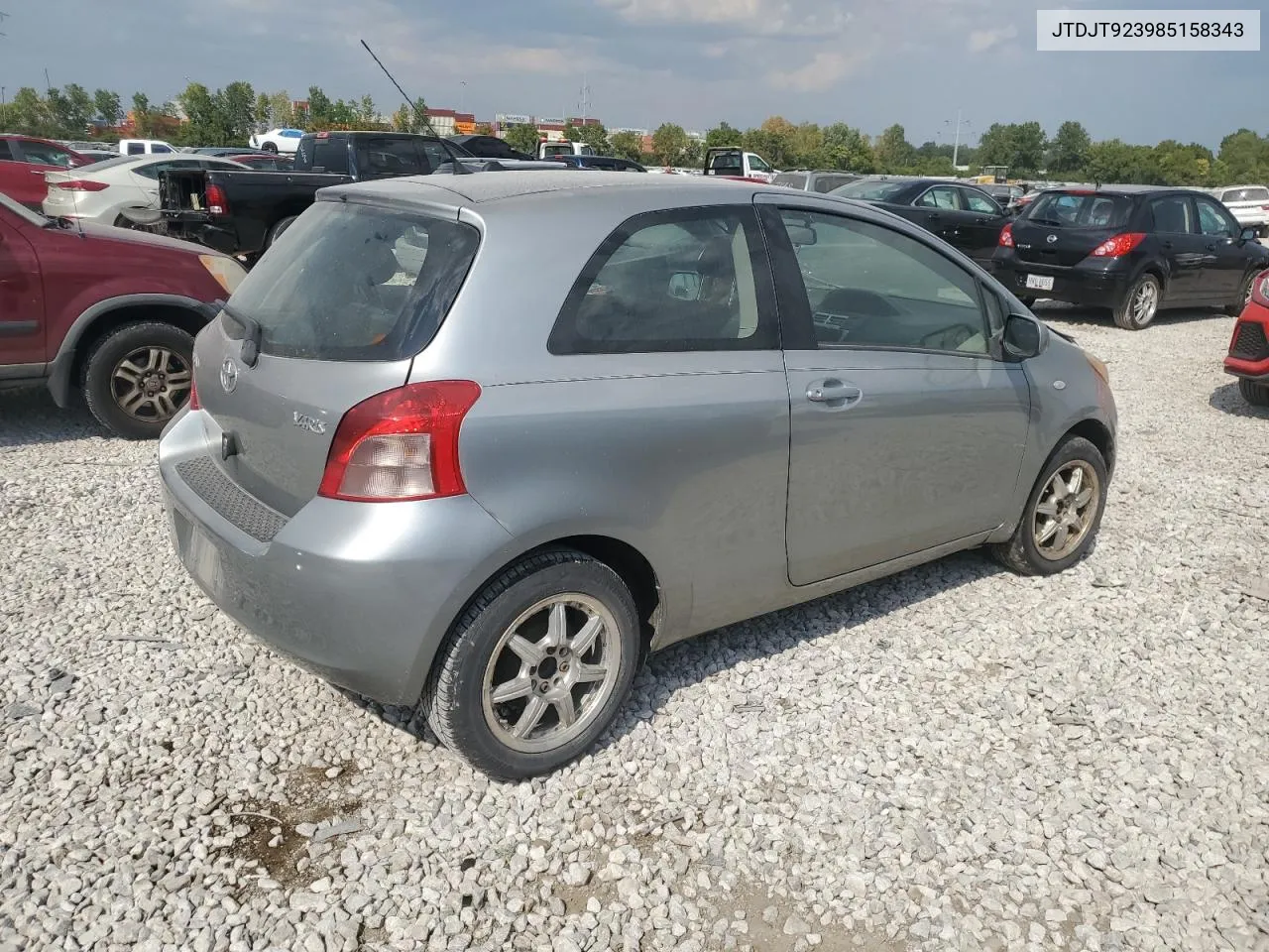 JTDJT923985158343 2008 Toyota Yaris