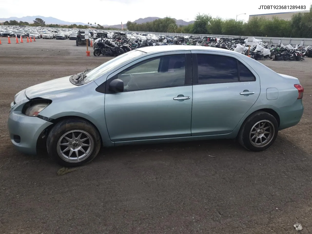 JTDBT923681289483 2008 Toyota Yaris