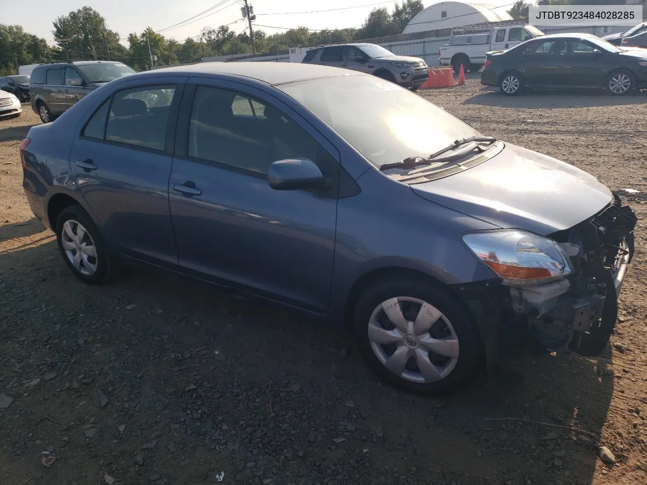 JTDBT923484028285 2008 Toyota Yaris