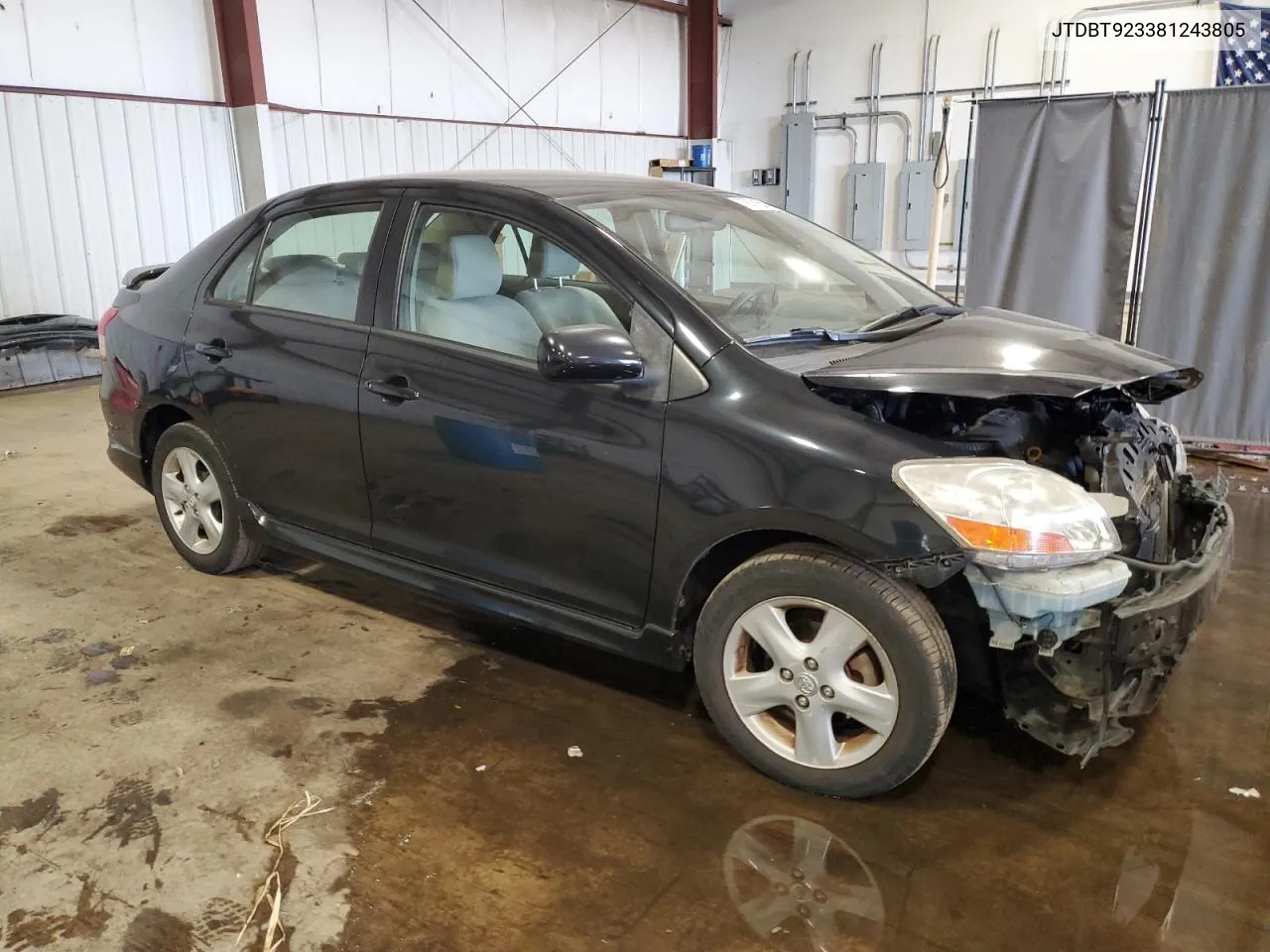 JTDBT923381243805 2008 Toyota Yaris