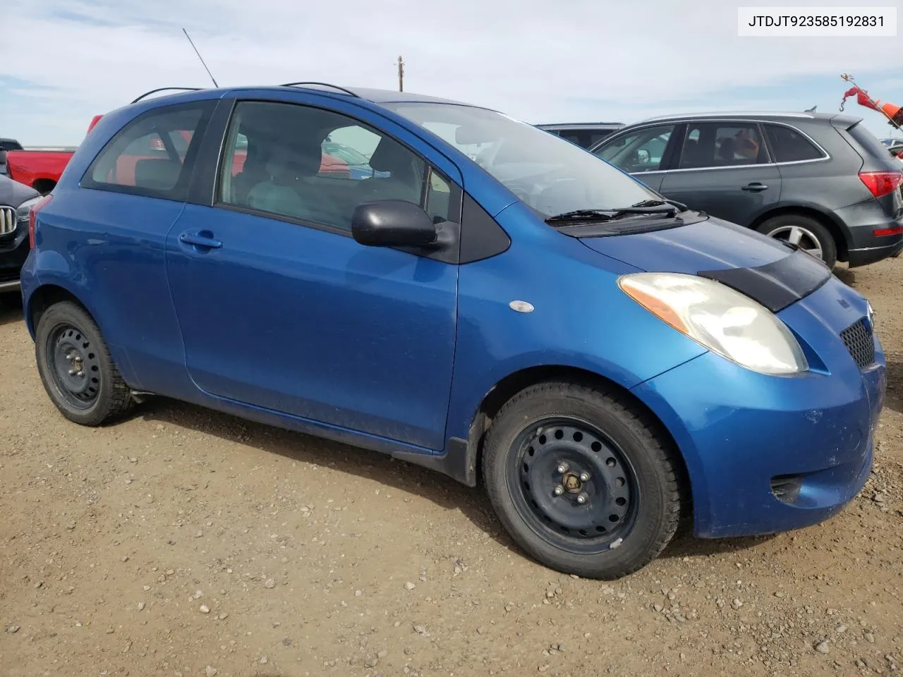 JTDJT923585192831 2008 Toyota Yaris