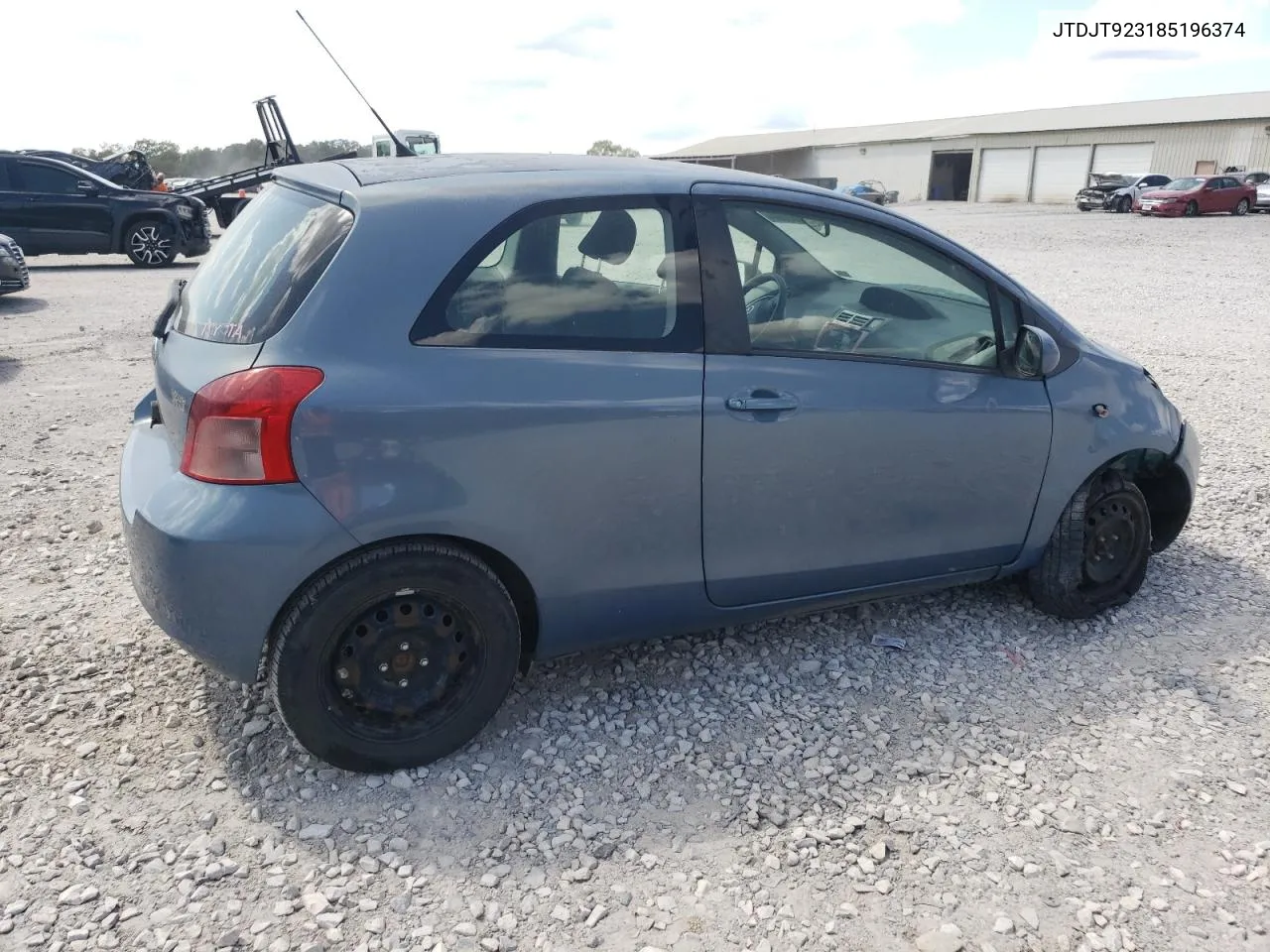 JTDJT923185196374 2008 Toyota Yaris