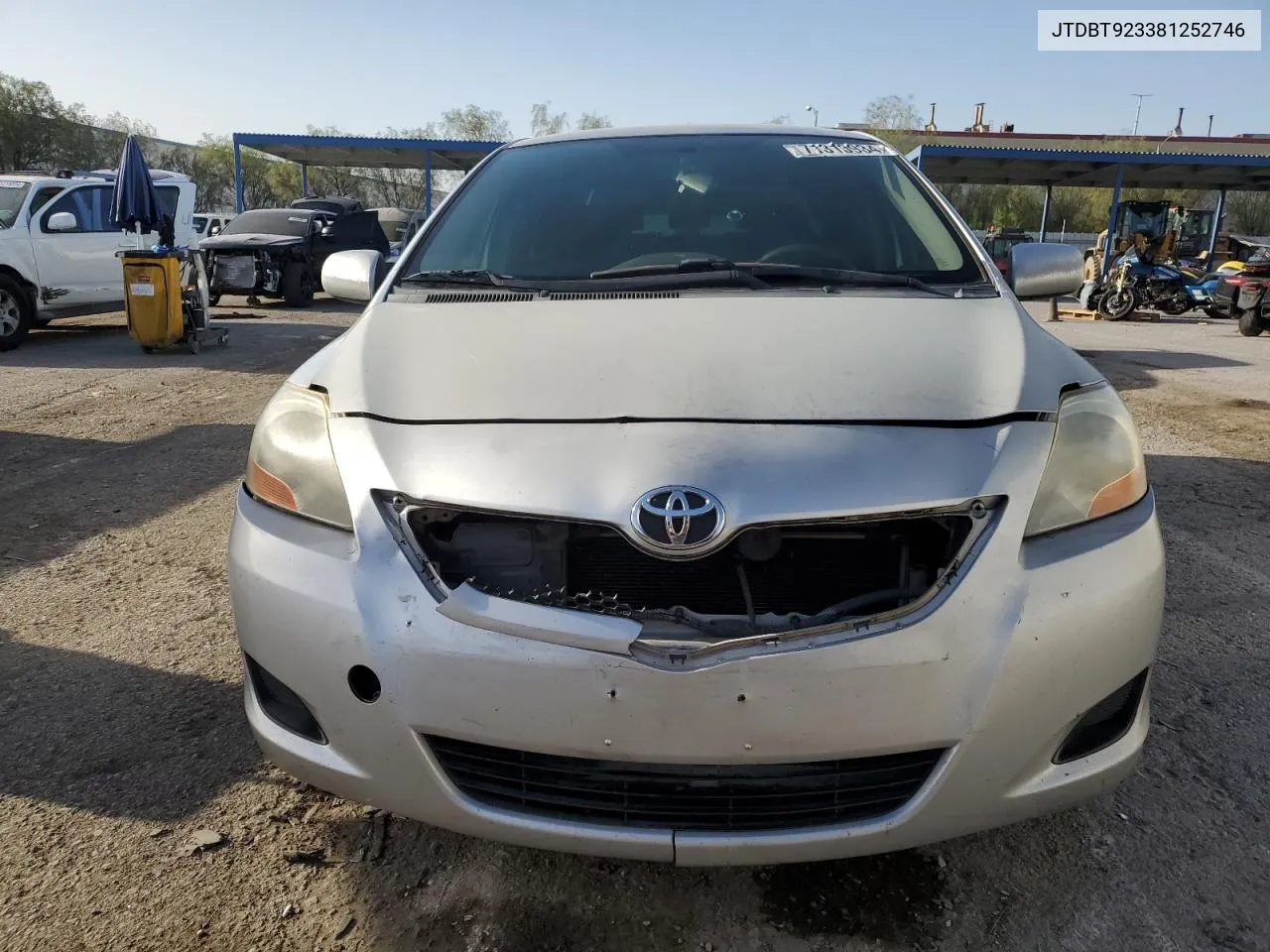 2008 Toyota Yaris VIN: JTDBT923381252746 Lot: 71313934