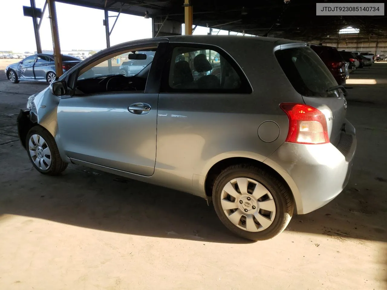 JTDJT923085140734 2008 Toyota Yaris