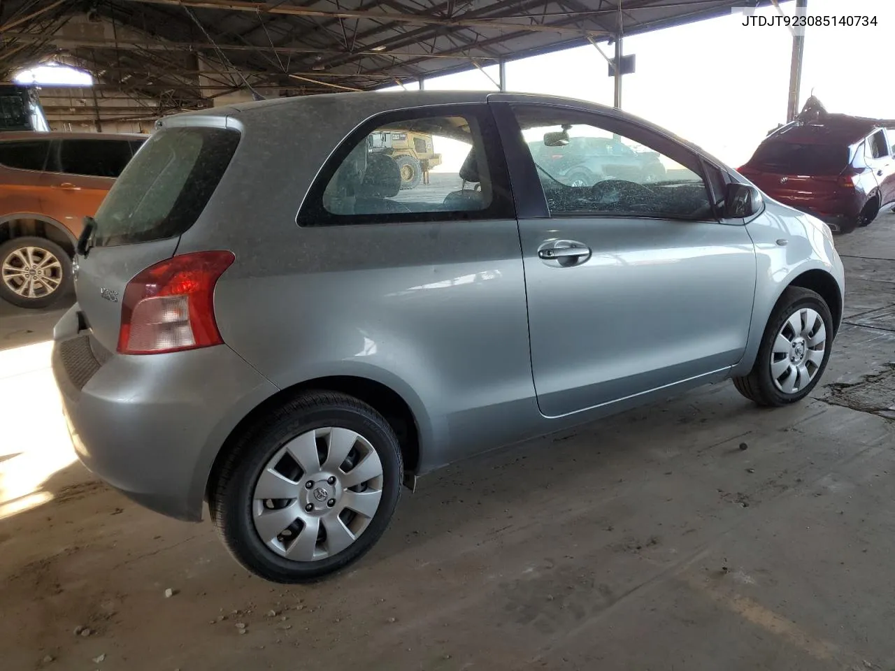 JTDJT923085140734 2008 Toyota Yaris