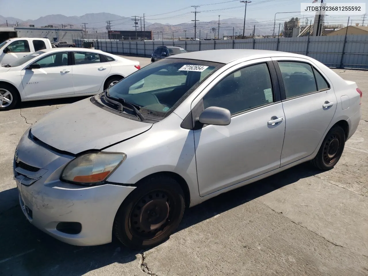 JTDBT923681255592 2008 Toyota Yaris