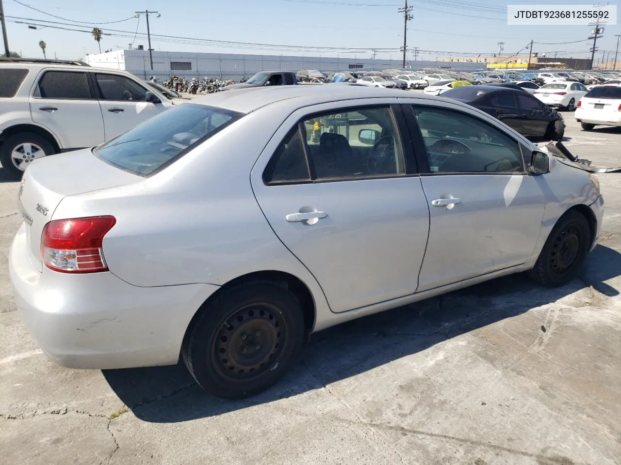 2008 Toyota Yaris VIN: JTDBT923681255592 Lot: 72162654